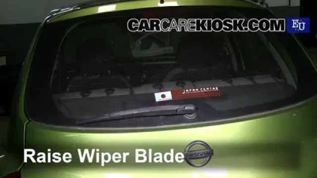 2005 Nissan Micra dCi 1.5L 4 Cyl. Turbo Diesel Windshield Wiper Blade (Rear) Replace Wiper Blade